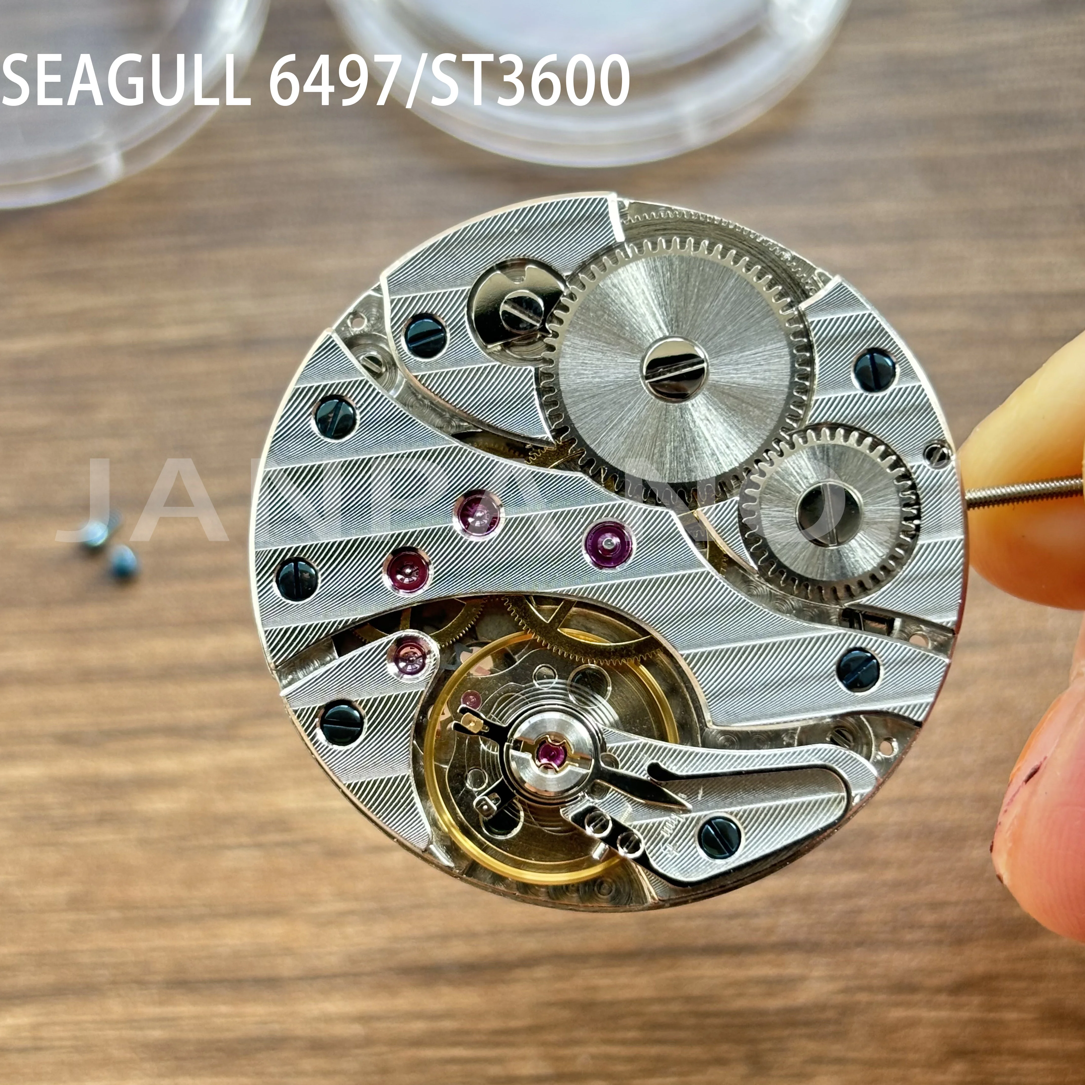 

New Seagull Swan Neck ST3600 Mechanical Movement ST36 Chinese Watch Men's ETA 6497 Manual Winding 17 Jewels