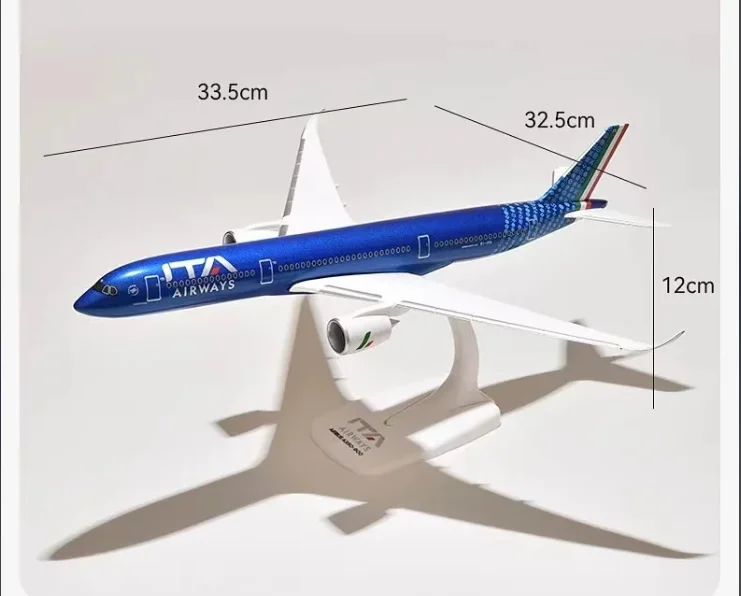 Deluxe 1/200 Scale ITA Airline Collectible Aircraft Model Toy