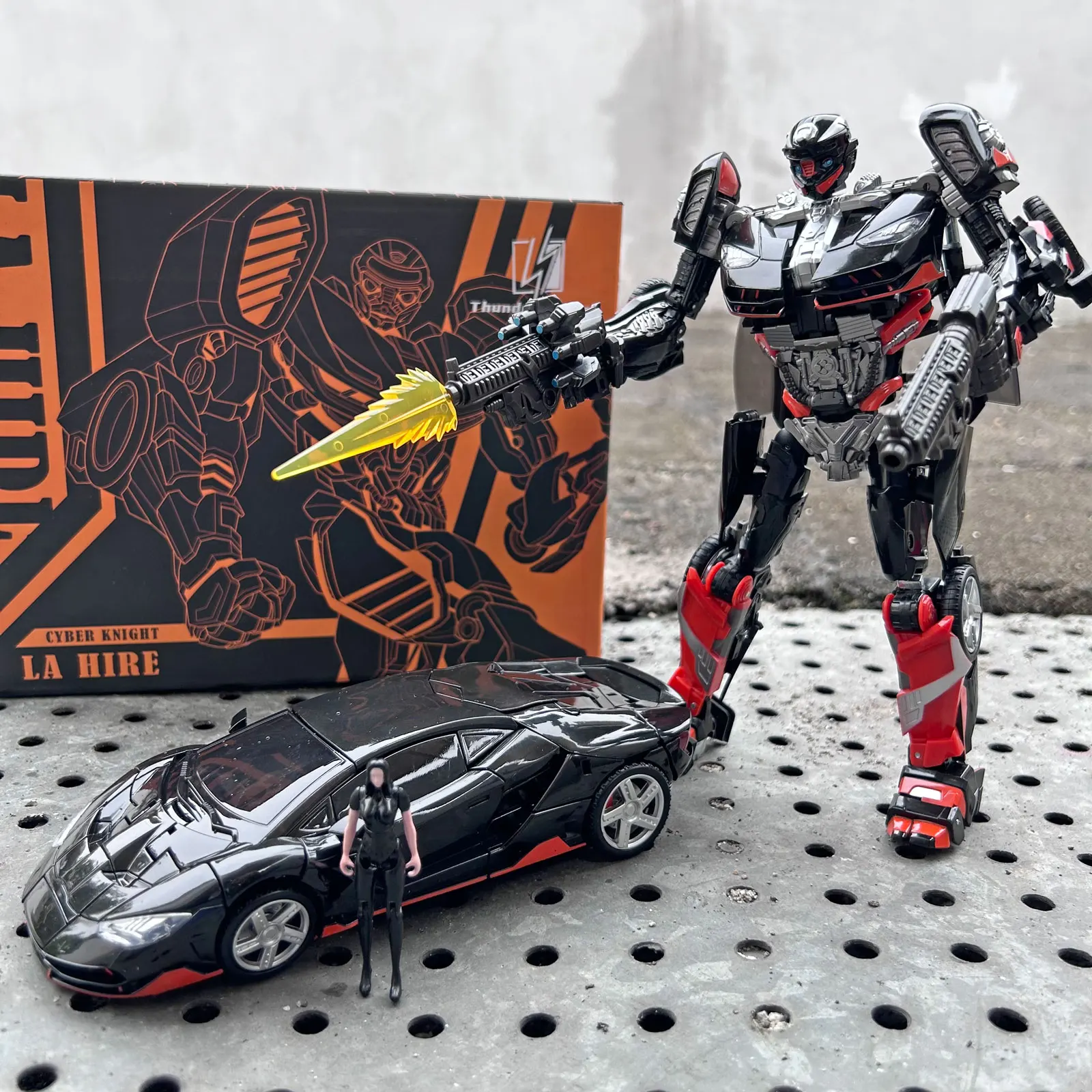 Transformation TH-01 Auto Roboter La Hire Rodimus DX-9 Hot Rod  