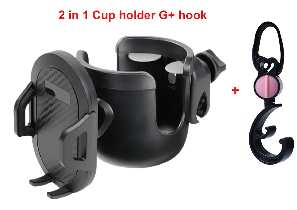 Baby stroller cup holder universal rotatable phone holder mobile in stroller children pram coffee drink water bottle holders baby stroller accessories bassinet Baby Strollers