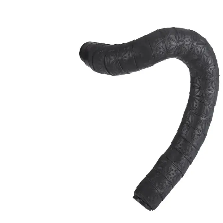 Ruban De Guidon WEST BIKING Antidérapant - Noir (Lot D'1 Paire) + Embouts