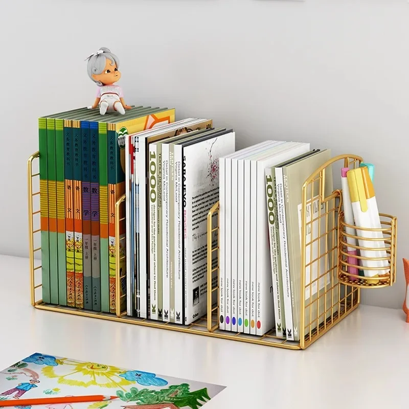 Storage Organizer Magazine Racks Display Corner Modern Desktop Bookcase Bedside Small Libreria Scaffale Minimalist Furniture book stand