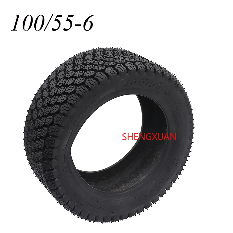 

100/55-6 Tubeless Tire Slick Vacuum Tyre for Electric Scooter Go Karts ATV Quad Bike OFF-Road