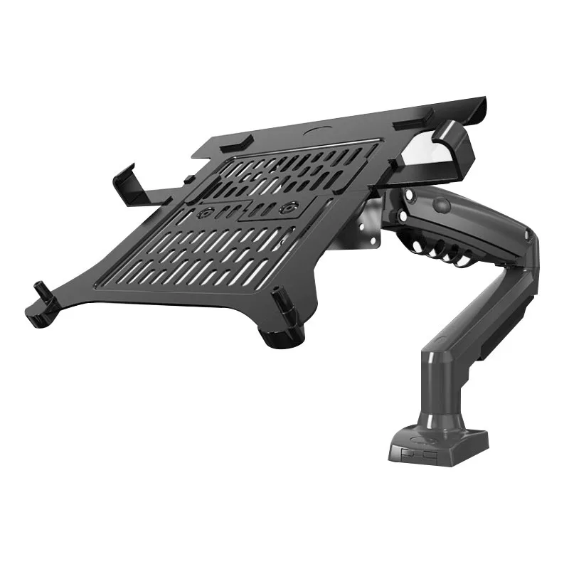 

Adjustable ergonomic laptop stand arm F80-FP for improved productivity and comfort | Monitor peripheral device display arm for e