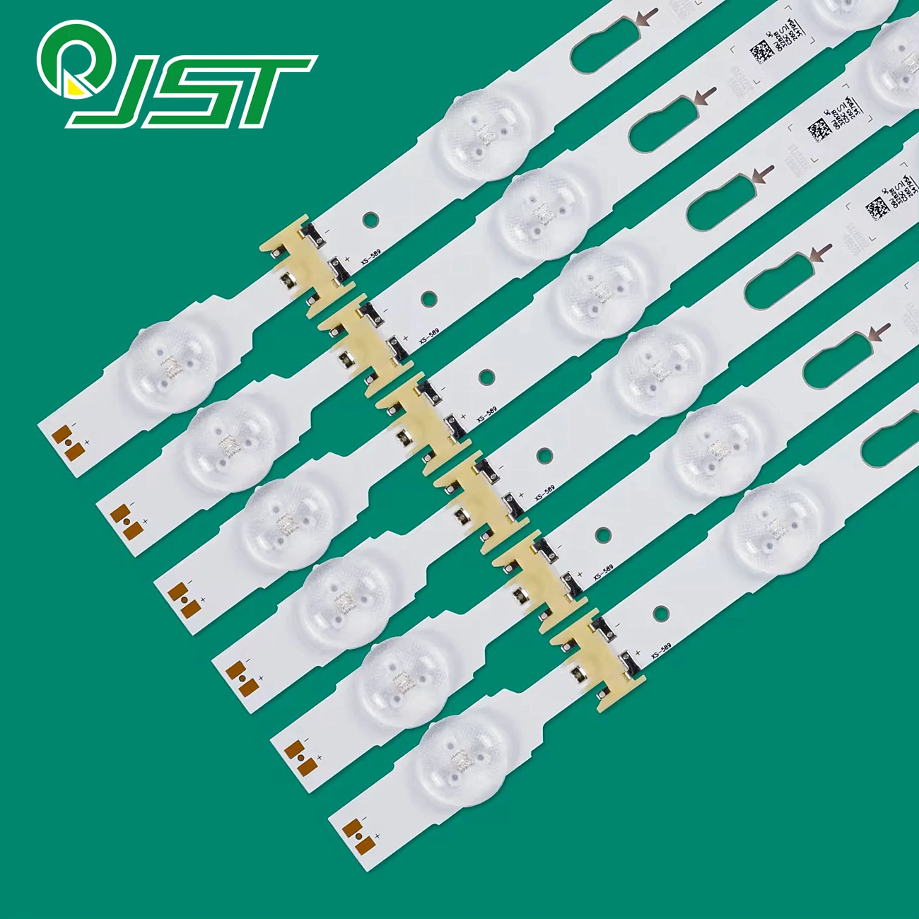 새로운 12pcs LED UE50JU6470 UE50JU6450 UE50JU6400 UN50MU6070 UN50MU6300 CY-GJ050HGNV1H GK050HGNVQH LM41-00117G 00117H 0