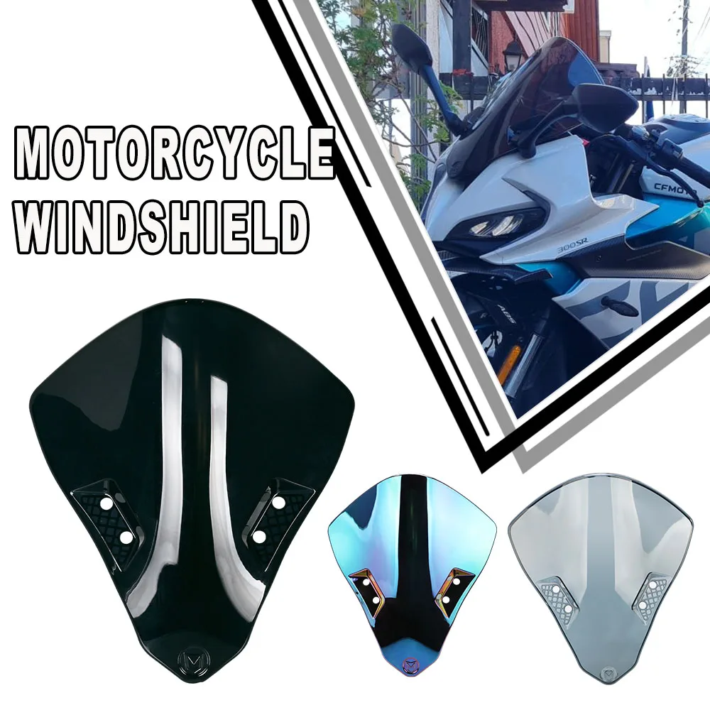 

Motorcycle Double Bubble Windshield Windscreen Wind Deflectore FOR CFMOTO 250SR 300SR SR 250 300 SR ALL YAERS Accessories