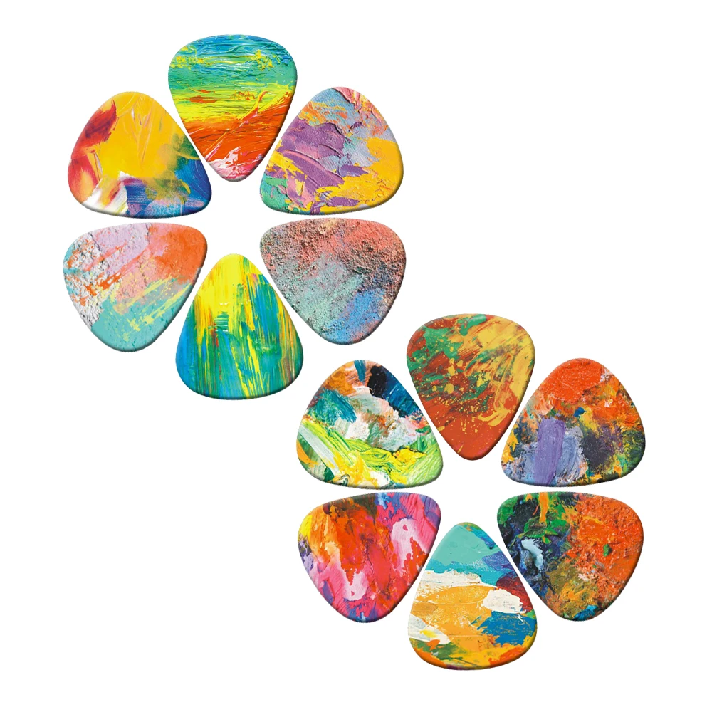 Guitar Picks Guitar Thumb Paddle 10Pcs 0.46/0.71/1.0Mm Acoustic Guitar