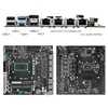 Intel 11th Gen 6 Bay NAS Motherboard i7 1165G7 i5 1135G7 i3 1115G4 4x i226 2.5G router Mini ITX mainboard 6xSATA M.2 NVMe PCIEx4 6