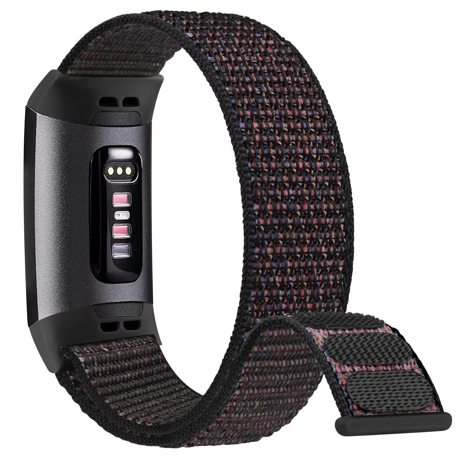 Enhanced Nylon Sports Watch Strap - Durable and Breathable Replacement Band