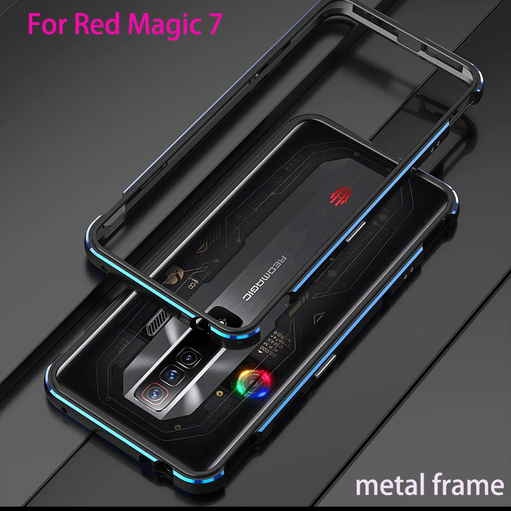 

Aluminum alloy Case For Red magic 7 Metal Frame Cover Red magic7 NX679J Protective shell Redmagic 7