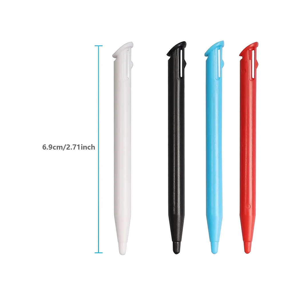 New 2DS XL Plastic Stylus Pen Replacement Stylus Compatible Nintendo New 2DS XL 4 in 1 Combo Touch Pen Set 4 Pcs stylus pen touch pen