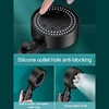 One Touch Water Stop Handheld Shower Head 5 Modes Adjustable High Pressure Black Shower Head Bathroom Accessories 3