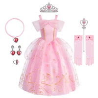 Robe de Princesse pour Petite Fille, Tenue de Mariage, Carnaval, Noël, Barrage, Cosplay, Été 1