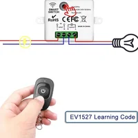 433Mhz Universal Wireless Remote Control Switch 110V 220V 10A Relay Mini Receiver Remote Control For Home Led Light Lamp - Image 3