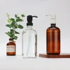 Bathroom Stainless Steel Liquid Lotion Dispenser Head Replacement Soap Shower Pump Head Push Type Lotion Pump Head 4