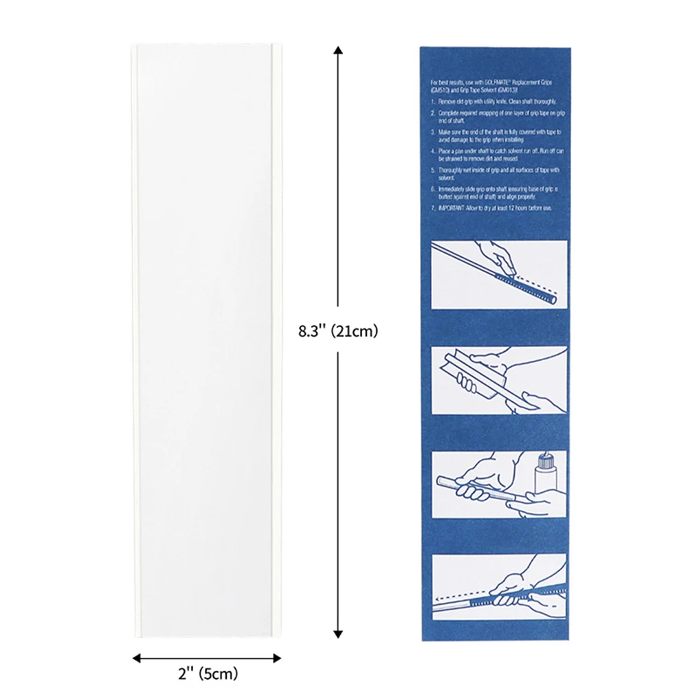 13 Pcs Double Sided Adhesive Strips Professional Golf Club Grip Tape Golf Tape for Better Regrip and Control 22x5cm: 3 - 5 Days Free Delivery Only UK