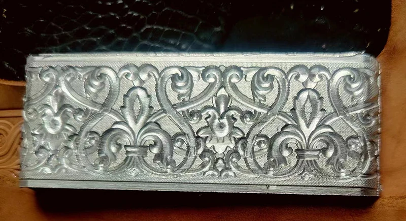 Multic design Used to make leather belts, printed stamp molds for leather decoration Arabesque Tang Dynasty Flower Pattern