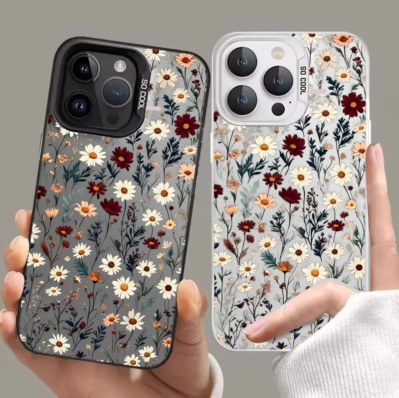 Chic Daisy Flower Design Hard IMD Phone Case