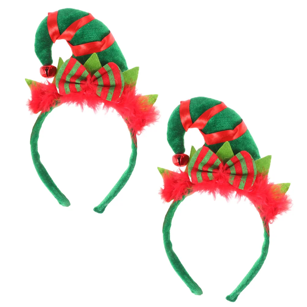 

Headband Christmas Style Hairband Creative Elf Hat Decors Festival Headdress Hairbands Shaped Styling Accessories