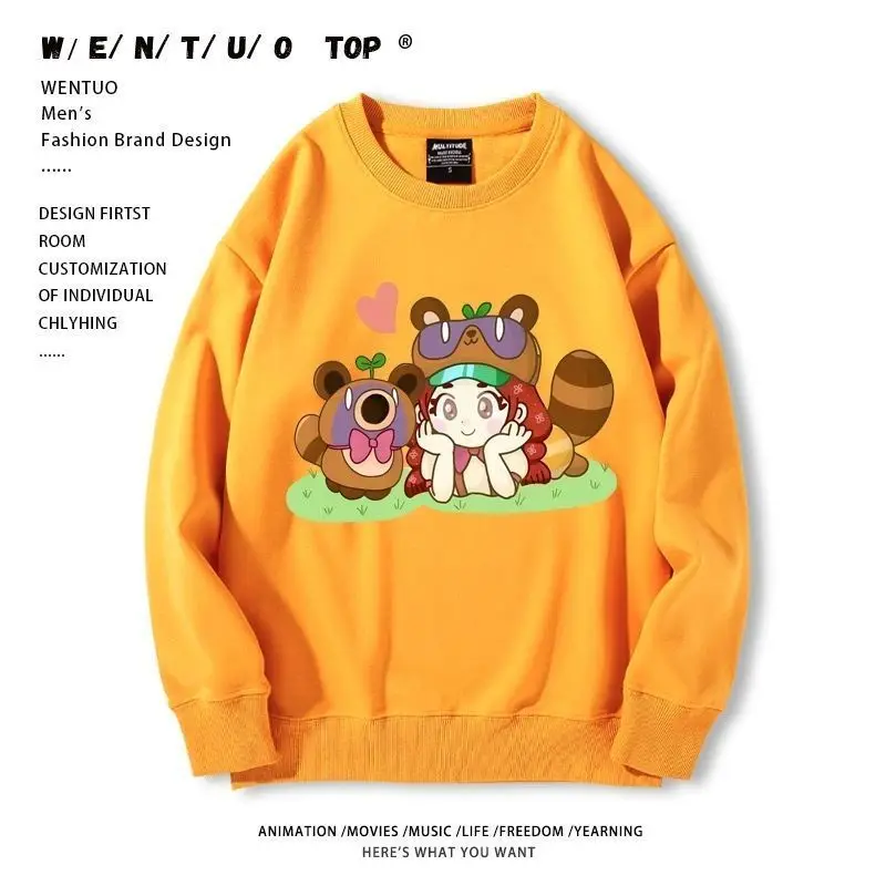 thumbnail image 1 of Suéter de cuello redondo perimetral de Jesse del juego BrawlStars, ropa de lana para otoño e invierno para adolescentes, ropa para niños, ropa de niña Bluey, 1 of 5