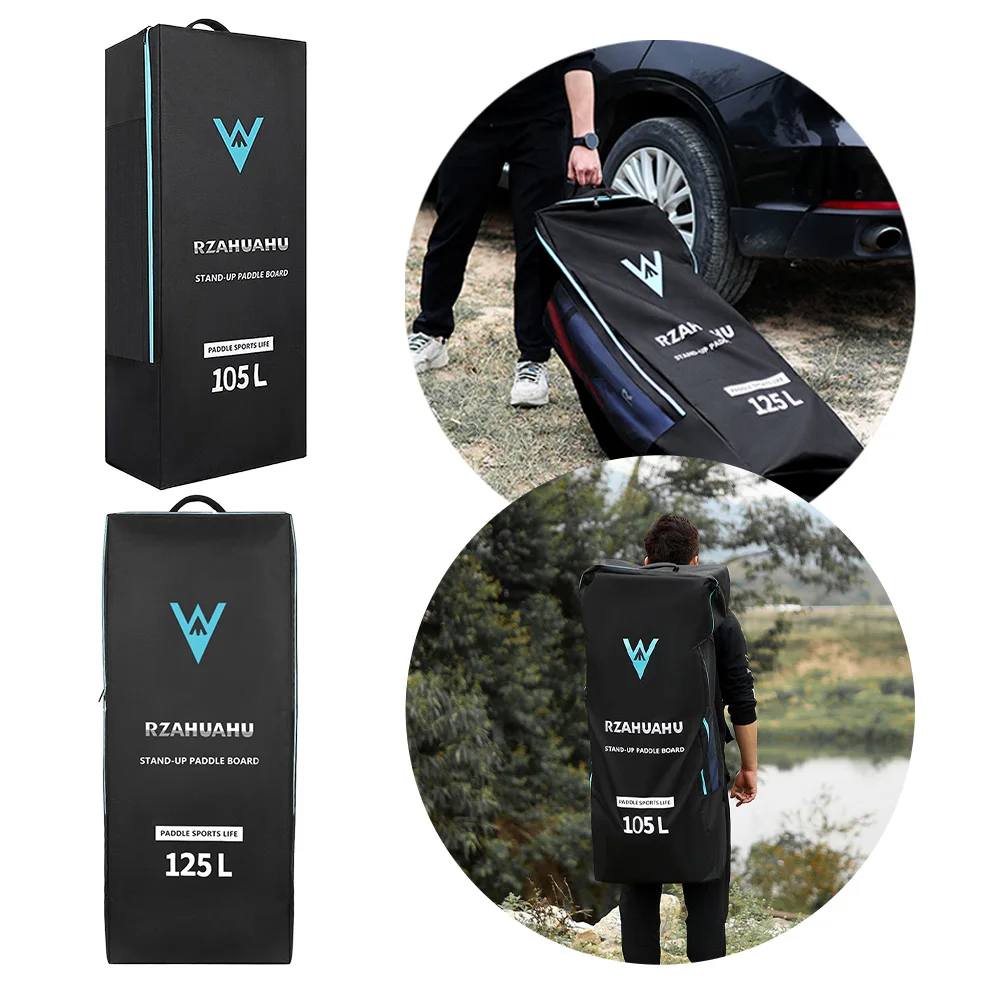 Paddleboard-Rucksack 125L | Wasserdichte Aufbewahrungstasche Für SUP Boards | Oxford-Stoff & Reißfest