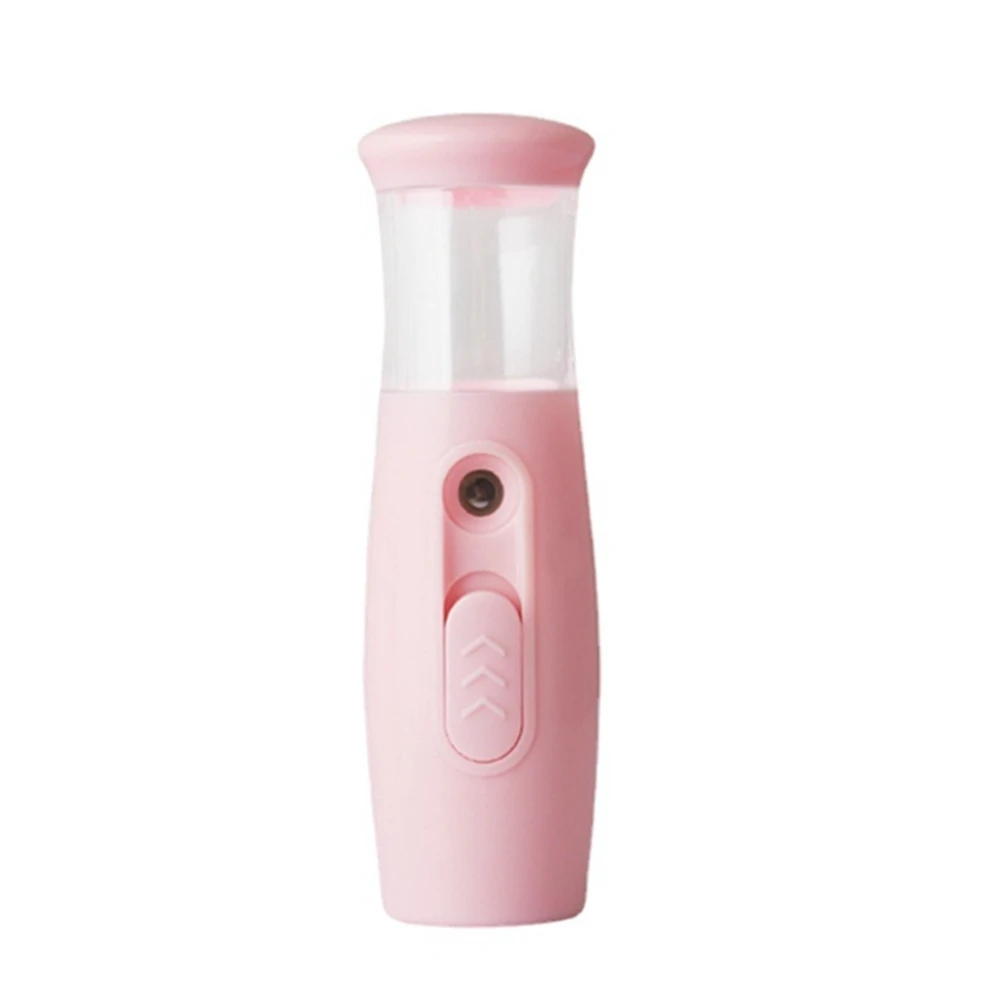 

USB Mist Facial Sprayer Humidifier Nebulizer Face Steamer For Face Skin Care Tools Pink