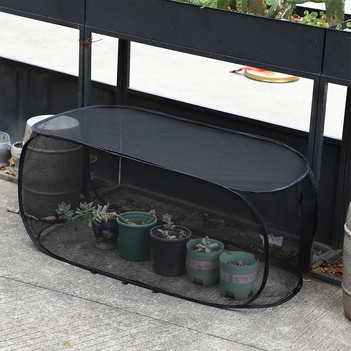 Enhanced Plant Cover Net for Seedling and Vegetable Protection - Greenhouse Gardening Accessory