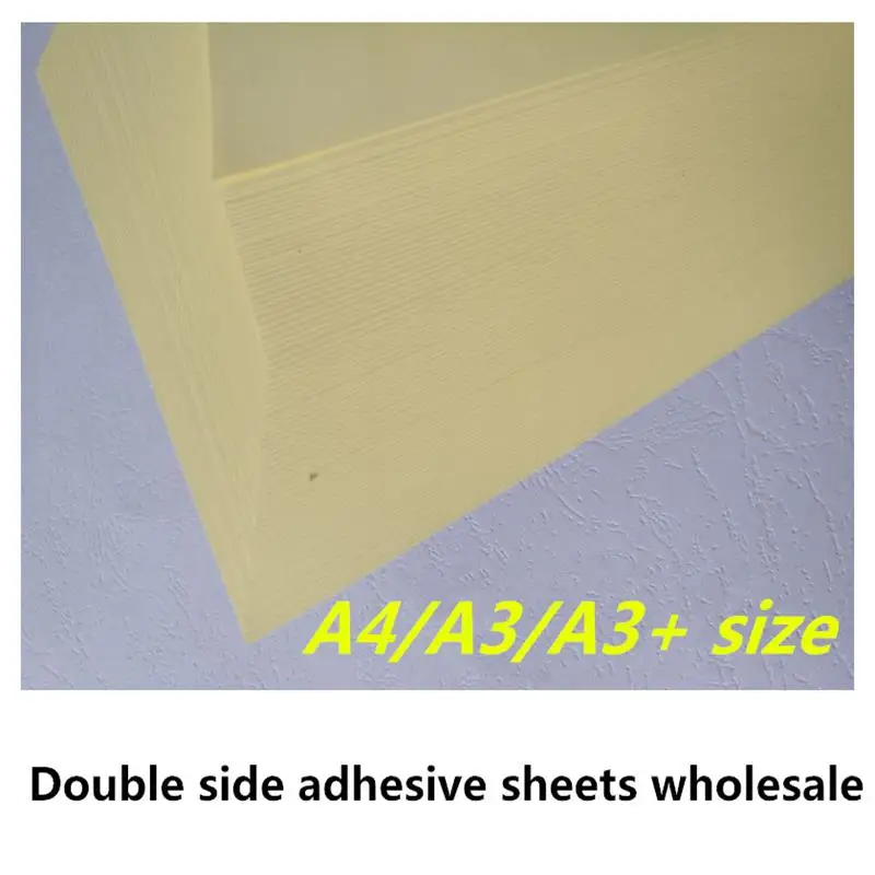 Good Adhesive Double Adhesive Film Sheets A4/a3/a3+ For Wholeasle