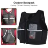 Outdoor Reflective Vest Backpack Marathon Trail Running Hiking Lightweight Cycling Sports Bag Mesh Mountaineering Water Bottle