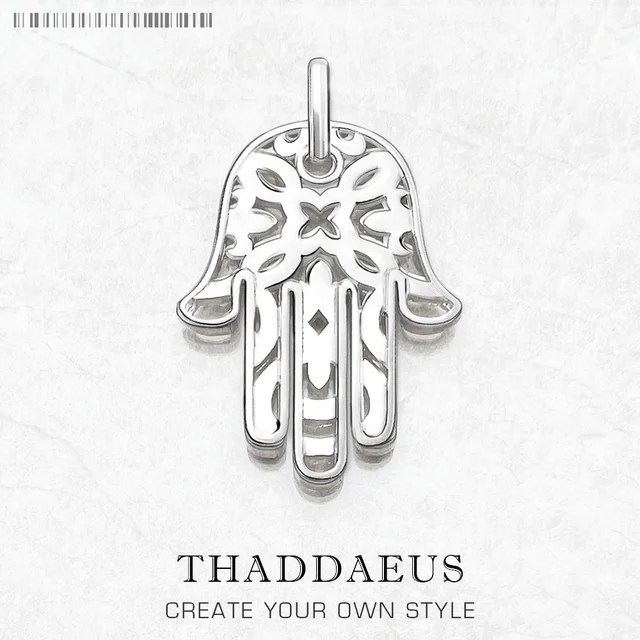 Pendant Hand of Fatima Brand New Fashion Glam Jewelry Europe 925 Sterling Silver Accessories Gift For Women Men 1