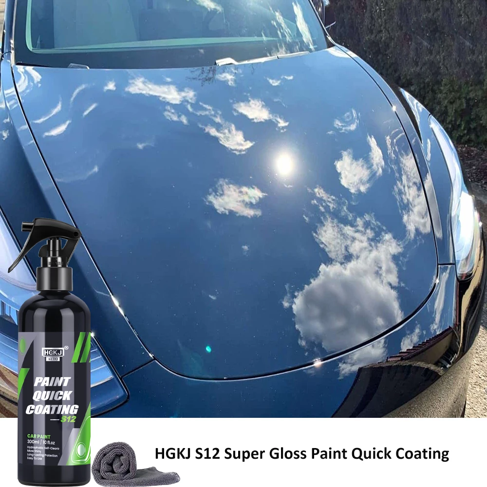 Ceramic Car Quick Coating Professional Hgkj S12 Nano Hydrophobic