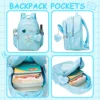 New Bowknot Ribbon Backpack Girls Backpack with Lunch Bag and Pen Bag for Elementary School for Picnic Travel Best Gift 4