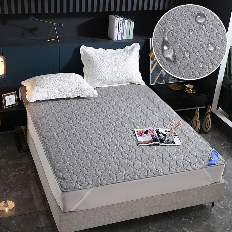 100% Waterproof Bedspread Mattress Cover King Size Washable Protector For Pet child mattress cover
