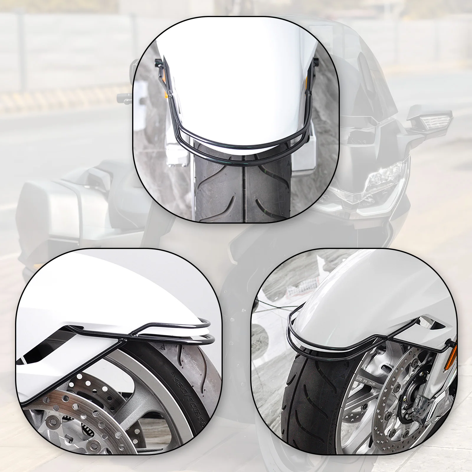 PANICAL for Honda GoldWing GL1800 F6B DCT 2018 2019-2025 오토바이 전륜 범퍼 펜더 가드 바 충돌 바 프레임