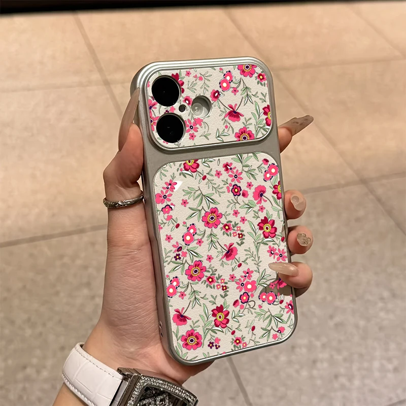 Pink Floral Phone Case Cover