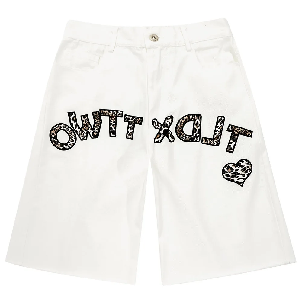 Shorts Letter Cute Graphic Patch 
