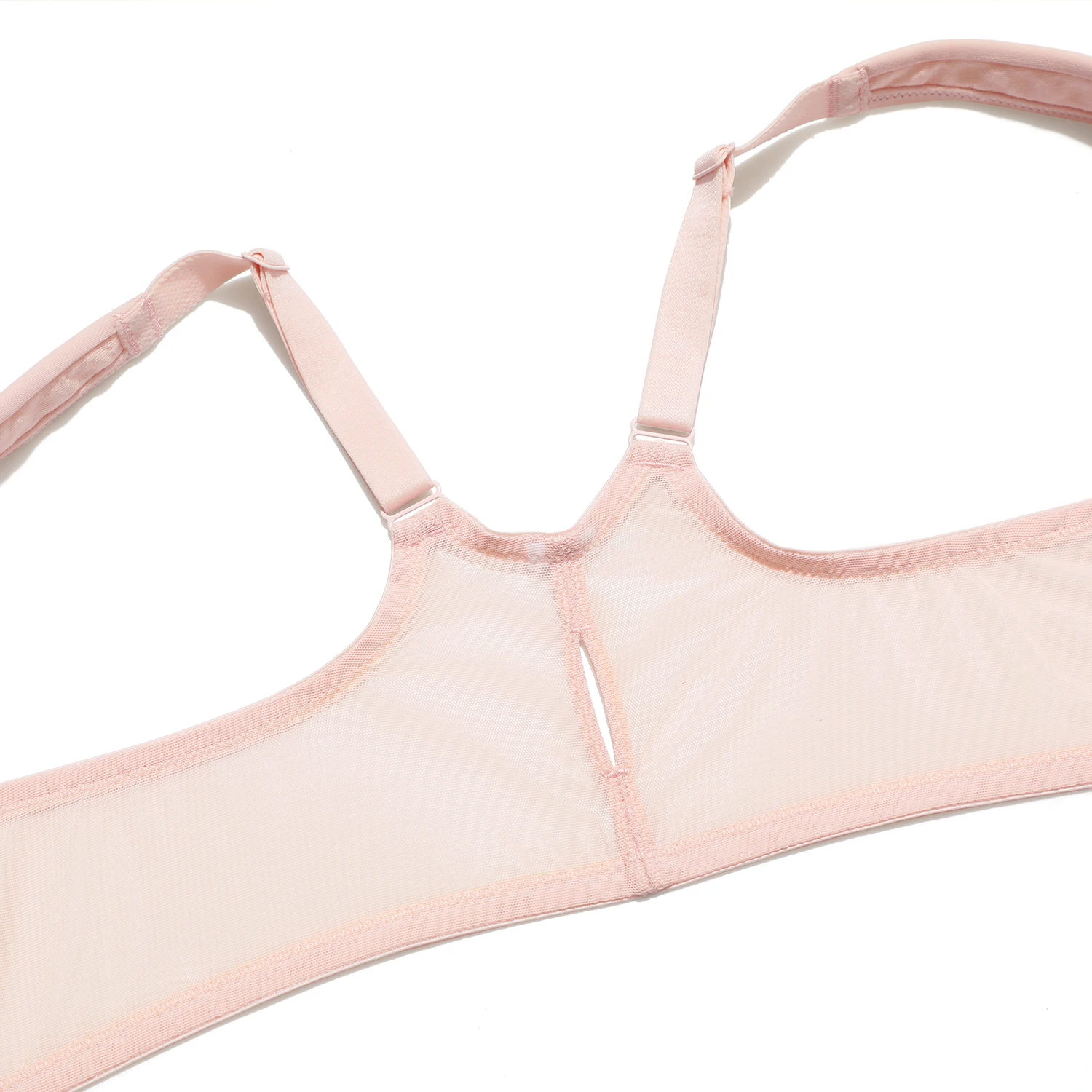 DELIMIRA Women's Front Closure Bra Racerback Plus Size Unlined Underwire Full Coverage Plunge Bras D DD E F