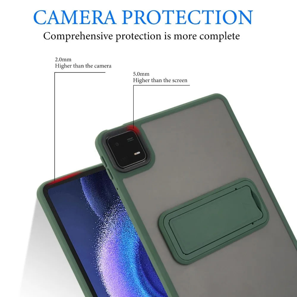 Shockproof Stand Tablet Back Cover - Universal Fit