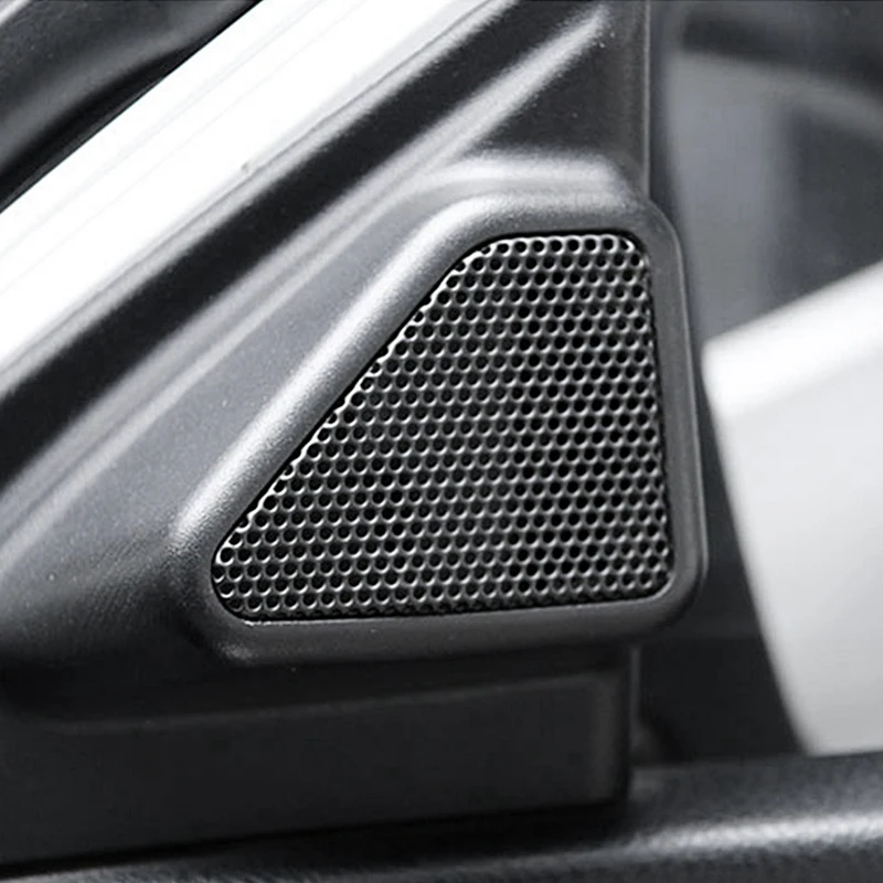 토요타 코롤라 차량용 문짝 패널 오디오 경적 커버, 트위터 삼각 스피커, 확성기 커버 트림, 2014-2018 용