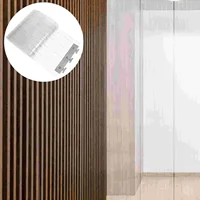 Door Guard Soft Curtain Shower Transparent Insulation Beads Plastic Clear Strip 1
