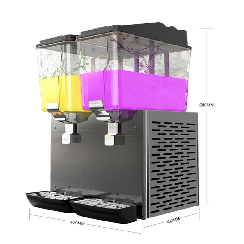 Beverage Machine Commercial Cold Drink Single And Double Cylinder Automatic Soymilk Multicolor Self-service Selling Juic