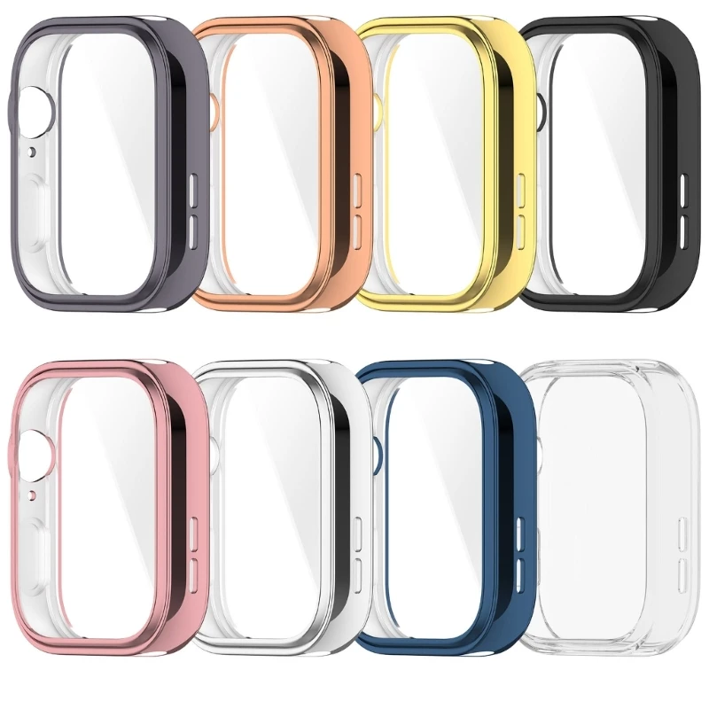 

Dustproof Full Coverage Watch Frame Shell for Watch Fit 3 Protector Cover Scratchproof Housing Replacement Cover DropShipping