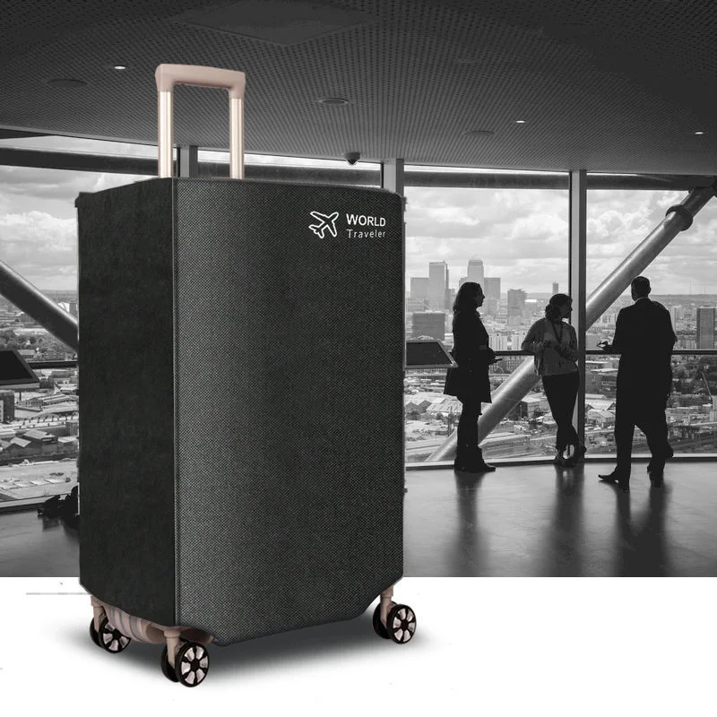 1PC Non-woven Luggage Cover Dustproof Trolley Suitcase Wear-resistant Rolling Anti-scratch Luggage Protector Cover luggage cover