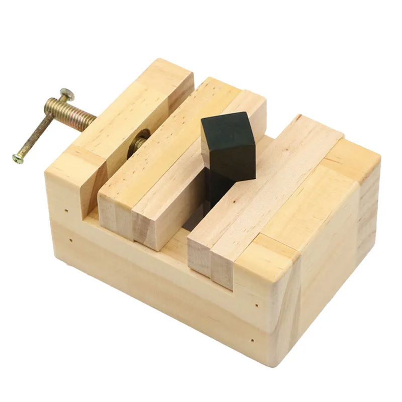 Carving Tool Wooden Flat Engraving Seal Stone Vise Mini Clamp-on Bench Vise