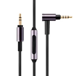 Premium 3.5mm Jack Aux Cable with Audio Mic Functionality - 1.5m (With control)