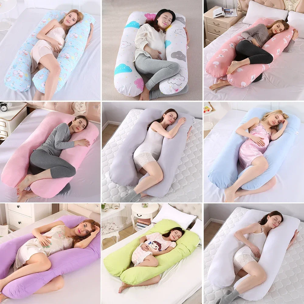 

Pillows Pillowcase Pregnant Shape Women Sleepers Maternity Side Body Cotton Support Pregnancy For Pillow