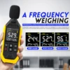 FNIRSI 30~130dB A Weight Sound Level Tester Digital Noise Meter Thermometer Hygrometer Recharge DB Audio Measure Tools Data Hold 1
