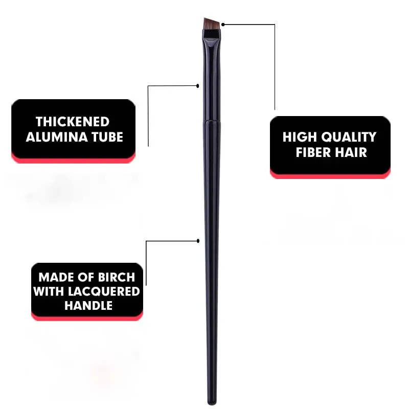 Makeup Brushes 1/2pcs Blade Makeup Brushes Eyebrow Eyeline Brush Angled Flat Finer Cosmetic Brush Professional Liner Brow Make Up Tool