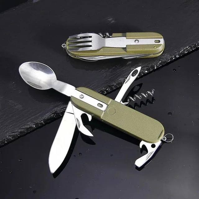 Migliori Posate Da Campeggio Pieghevoli Prezzi Online In Italia - Foto 8