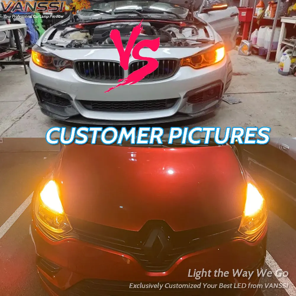Canbus PY24W LED  ڹ ο 5200s,  ÷ , BMW   õ ȣȯ, 500%  , 2 